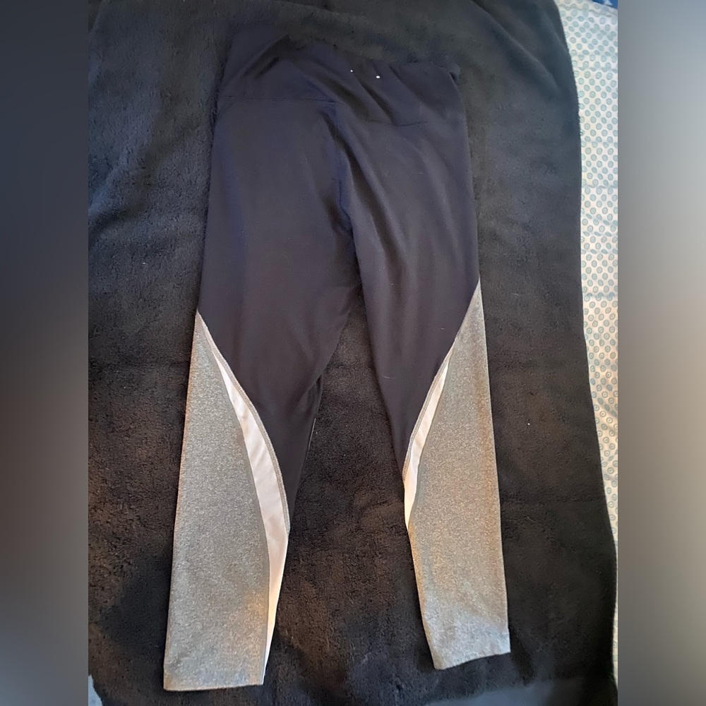 SO Junior’s Leggings. Black and Gray. Only Worn a couple times! Size Medium